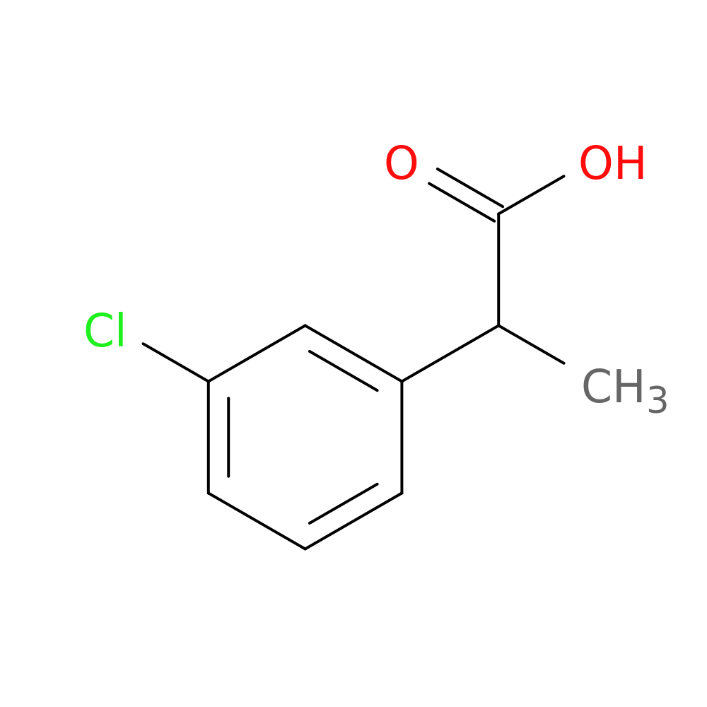 2-(3-Chlorophenyl)propanoic acid