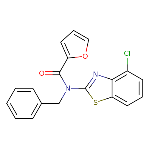 N-benzyl-N-(4-chloro-1,3-benzothiazol-2-yl)furan-2-carboxamide