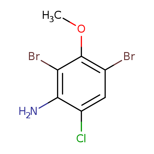 2,4-Dibromo-6-chloro-3-methoxyaniline
