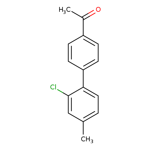4-Acetyl-2'-chloro-4'-methylbiphenyl