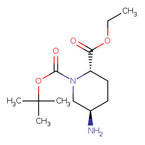 O1-tert-butyl O2-ethyl (2S,5R)-5-aminopiperidine-1,2-dicarboxylate