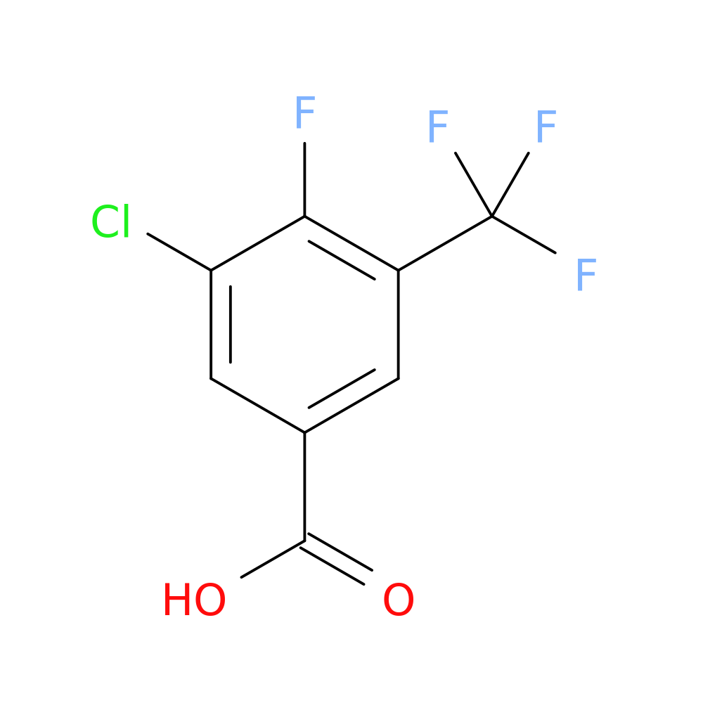 3-Chloro-4-fluoro-5-(trifluoromethyl)benzoic acid