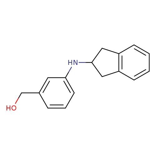 {3-[(2,3-dihydro-1H-inden-2-yl)amino]phenyl}methanol