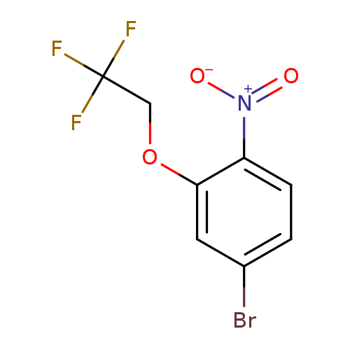4-Bromo-1-nitro-2-(2,2,2-trifluoroethoxy)-benzene