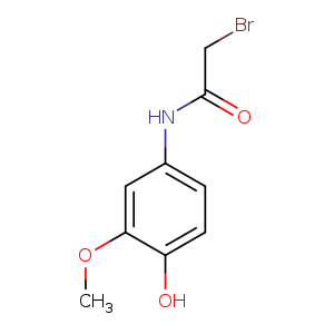 2-Bromo-n-(4-hydroxy-3-methoxyphenyl)acetamide