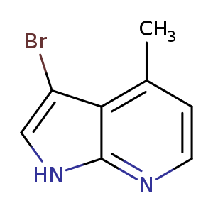 1H-Pyrrolo[2,3-b]pyridine,3-bromo-4-methyl-(8CI)