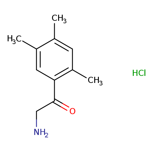 2-Amino-1-(2,4,5-trimethylphenyl)ethan-1-one hydrochloride