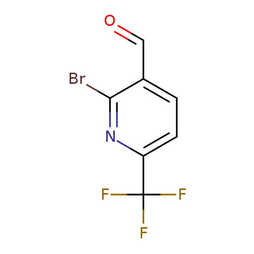 3-Pyridinecarboxaldehyde, 2-bromo-6-(trifluoromethyl)-