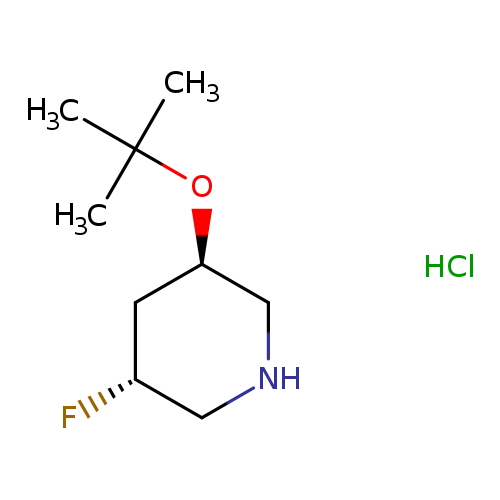 (3R,5R)-3-(tert-butoxy)-5-fluoropiperidine hydrochloride
