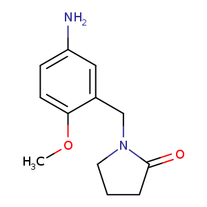 1-(5-Amino-2-methoxybenzyl)pyrrolidin-2-one