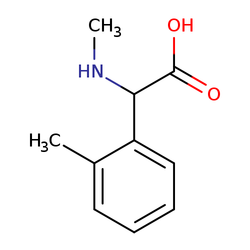 2-(methylamino)-2-(2-methylphenyl)acetic acid
