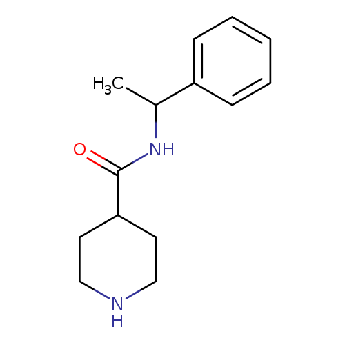 N-(1-Phenylethyl)piperidine-4-carboxamide