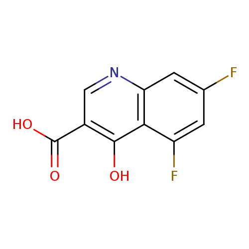 5,7-Difluoro-4-hydroxyquinoline-3-carboxylic acid