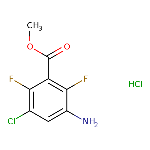 methyl 3-amino-5-chloro-2,6-difluorobenzoate hydrochloride