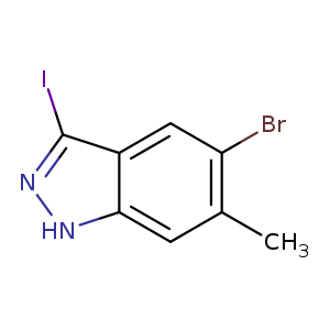 5-bromo-3-iodo-6-methyl-1h-indazole