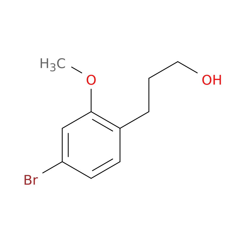 3-(4-bromo-2-methoxyphenyl)propan-1-ol