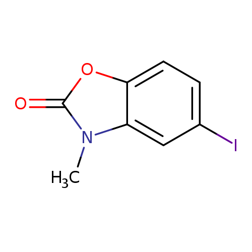 5-Iodo-3-methyl-2,3-dihydro-1,3-benzoxazol-2-one