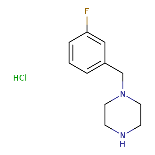 1-[(3-fluorophenyl)methyl]piperazine hydrochloride