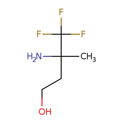 3-amino-4,4,4-trifluoro-3-methylbutan-1-ol
