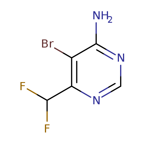 5-Bromo-6-(difluoromethyl)pyrimidin-4-amine