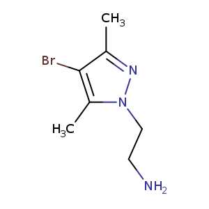 2-(4-Bromo-3,5-dimethyl-1h-pyrazol-1-yl)ethanamine