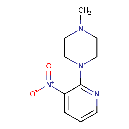 1-Methyl-4-(3-nitro-2-pyridinyl)piperazine