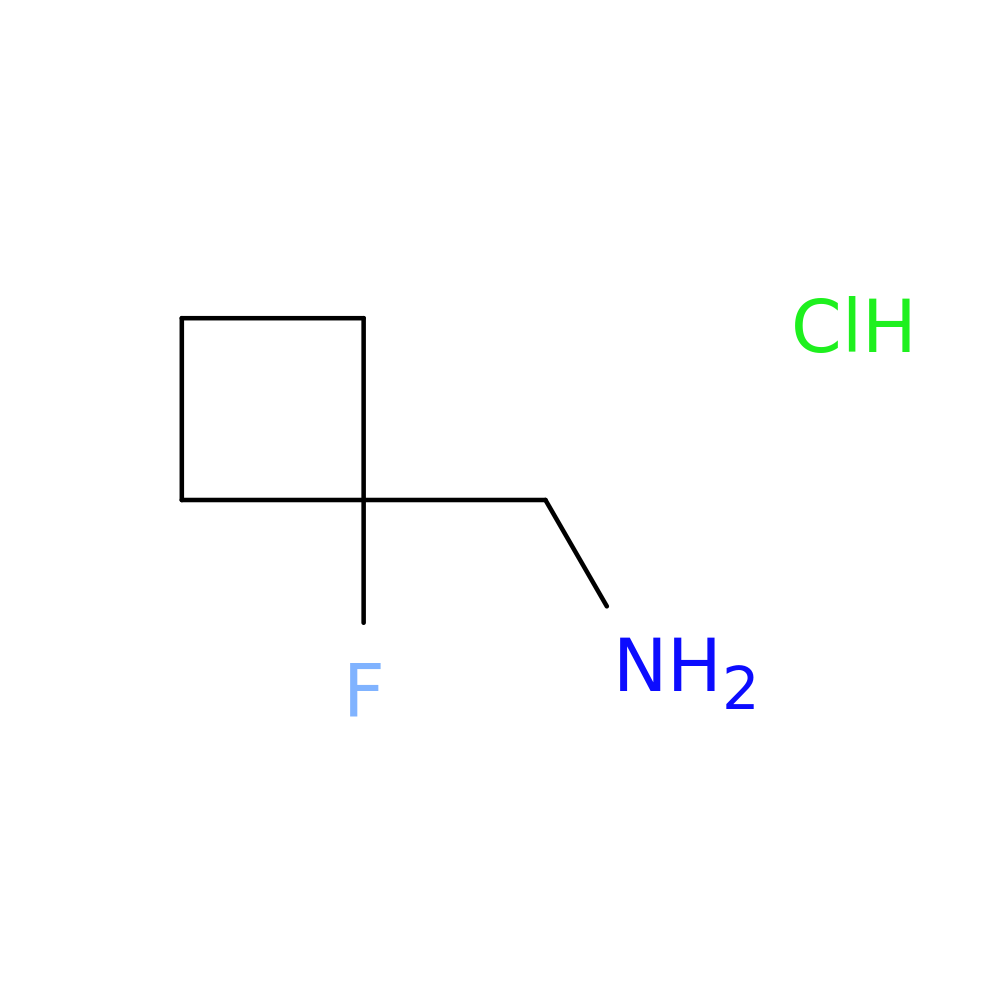 (1-FLUOROCYCLOBUTYL)METHANAMINE HYDROCHLORIDE