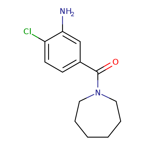 (3-amino-4-chlorophenyl)(azepan-1-yl)methanone