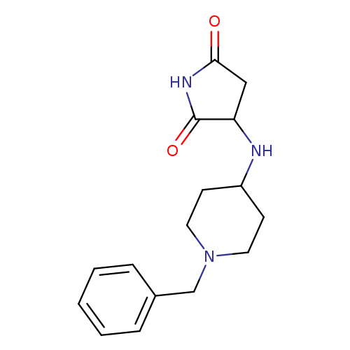 3-[(1-Benzylpiperidin-4-yl)amino]pyrrolidine-2,5-dione
