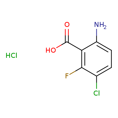 6-amino-3-chloro-2-fluorobenzoic acid hydrochloride