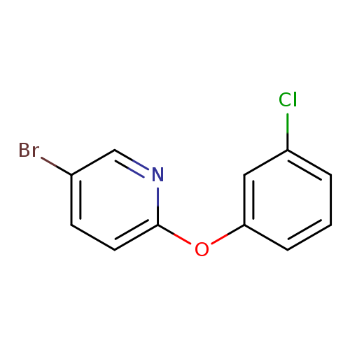5-bromo-2-(3-chlorophenoxy)pyridine