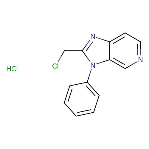 2-(chloromethyl)-3-phenyl-3H-imidazo[4,5-c]pyridinehydrochloride