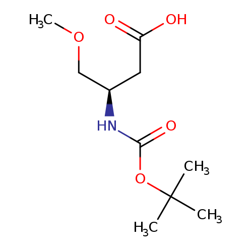 (3R)-3-{[(tert-butoxy)carbonyl]amino}-4-methoxybutanoic acid