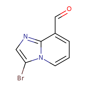 IMidazo[1,2-a]pyridine-8-carboxaldehyde, 3-broMo-