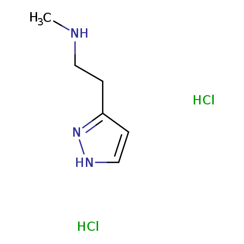 methyl[2-(1H-pyrazol-3-yl)ethyl]aminedihydrochloride