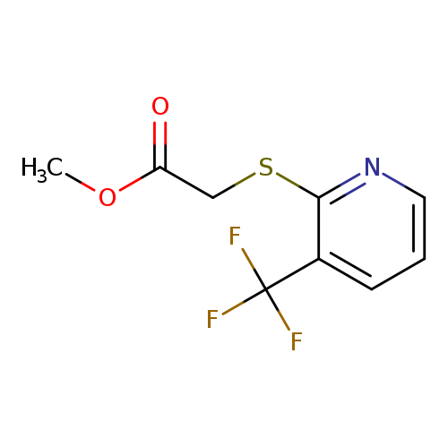 Methyl 2-((3-(trifluoromethyl)pyridin-2-yl)thio)acetate