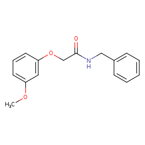N-benzyl-2-(3-methoxyphenoxy)acetamide