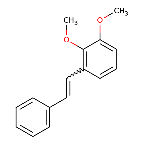1,2-dimethoxy-3-(2-phenylethenyl)benzene