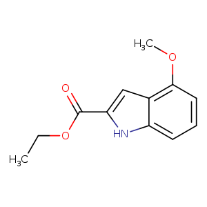 1H-Indole-2-carboxylic acid, 4-methoxy-, ethyl ester