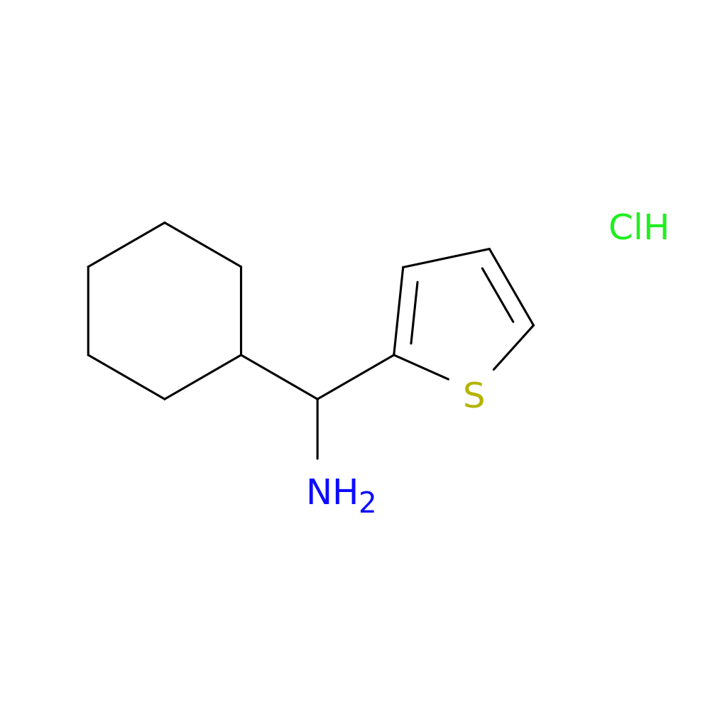 [Cyclohexyl(2-thienyl)methyl]amine hydrochloride