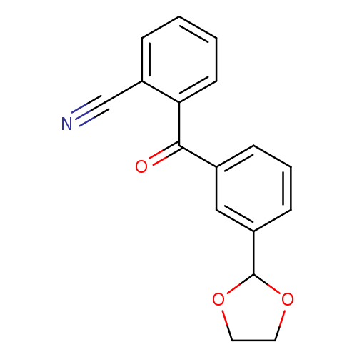 2-Cyano-3'-(1,3-dioxolan-2-yl)benzophenone