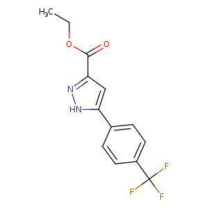 3-[4-(Trifluoromethyl)phenyl]-1h-pyrazole-5-carboxylic acid ethyl ester