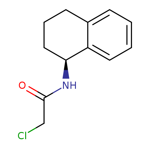 2-chloro-N-[(1S)-1,2,3,4-tetrahydronaphthalen-1-yl]acetamide