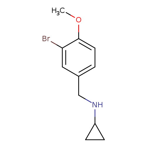 N-[(3-Bromo-4-methoxyphenyl)methyl]cyclopropanamine