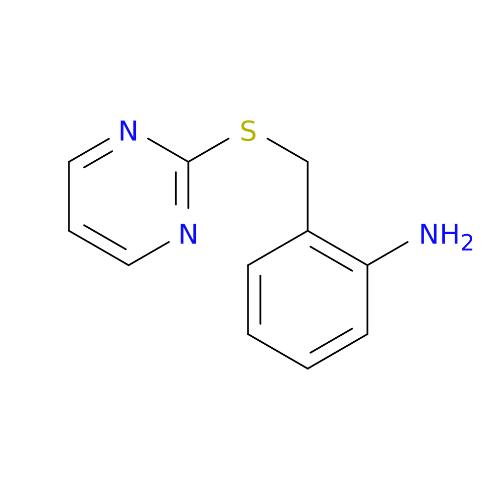 2-[(pyrimidin-2-ylsulfanyl)methyl]aniline
