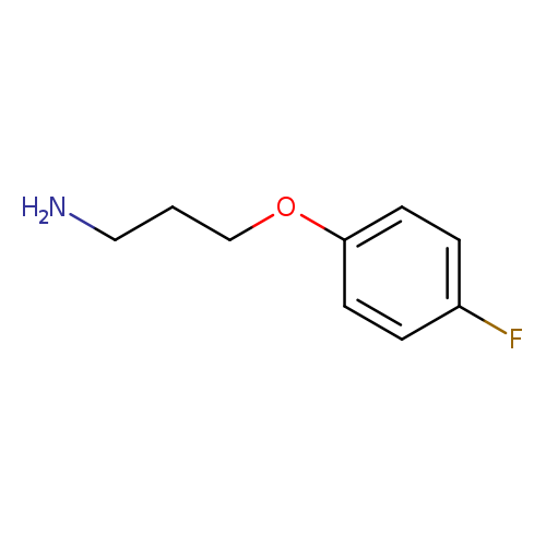 1-Propanamine, 3-(4-fluorophenoxy)-
