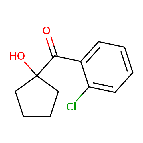 (2-Chlorophenyl)(1-hydroxycyclopentyl)methanone
