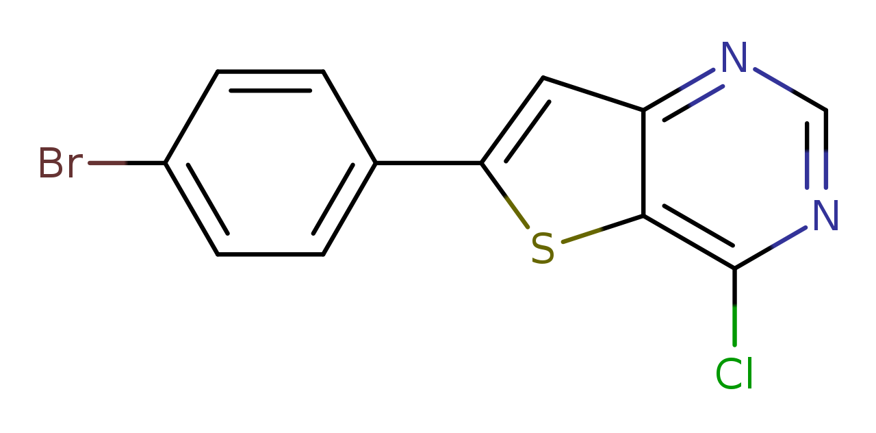 6-(4-bromophenyl)-4-chlorothieno[3,2-d]pyrimidine