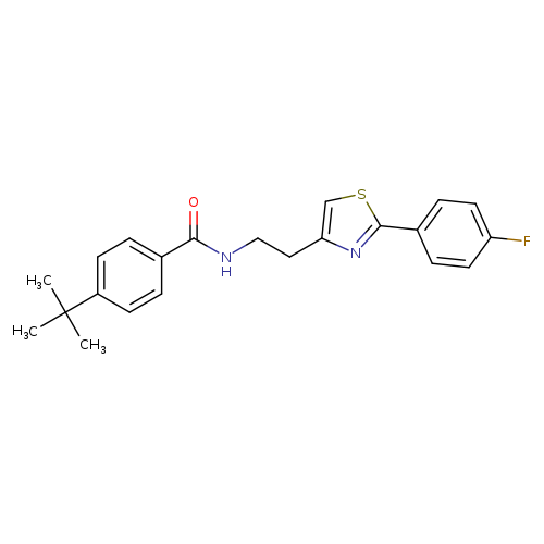 4-tert-butyl-N-{2-[2-(4-fluorophenyl)-1,3-thiazol-4-yl]ethyl}benzamide