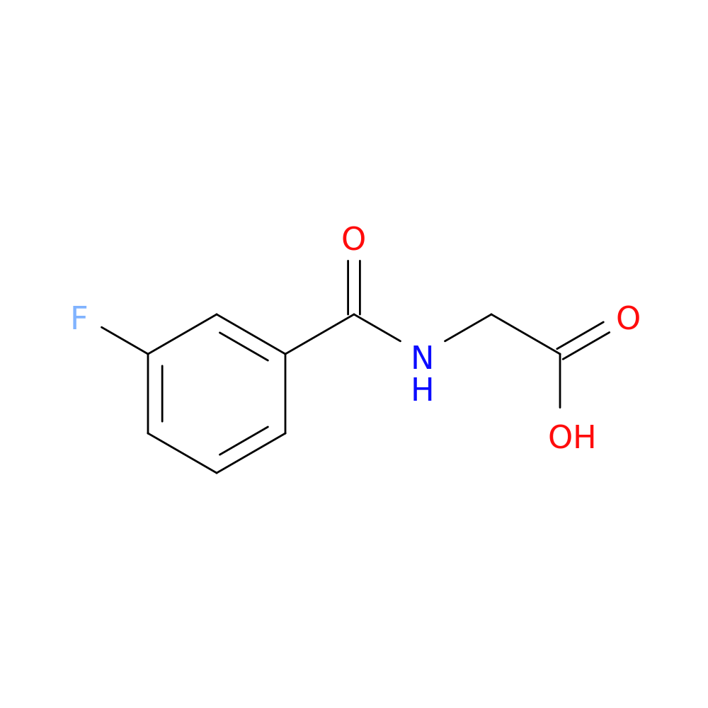 (3-Fluoro-benzoylamino)-acetic acid